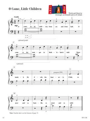 Piano Adventures Christmas, Level 1 - Faber - Piano - Book