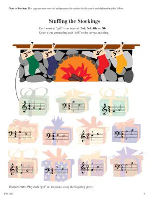 Piano Adventures Christmas, Level 1 - Faber - Piano - Book