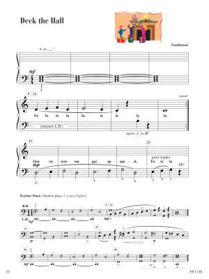 Piano Adventures Christmas, Level 1 - Faber - Piano - Book