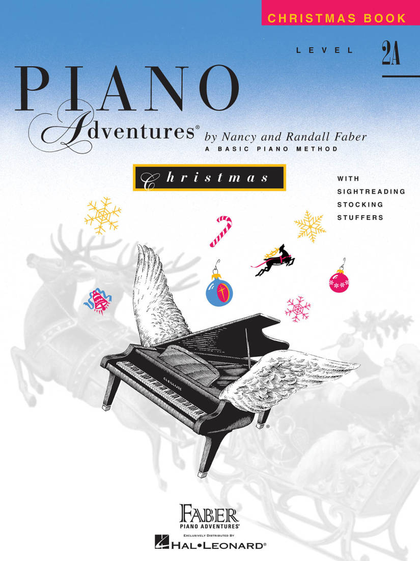 Piano Adventures Christmas, Level 2A - Faber - Piano - Book