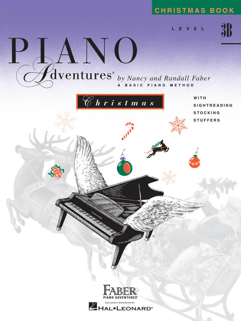 Piano Adventures Christmas, Level 3B - Faber - Piano - Book