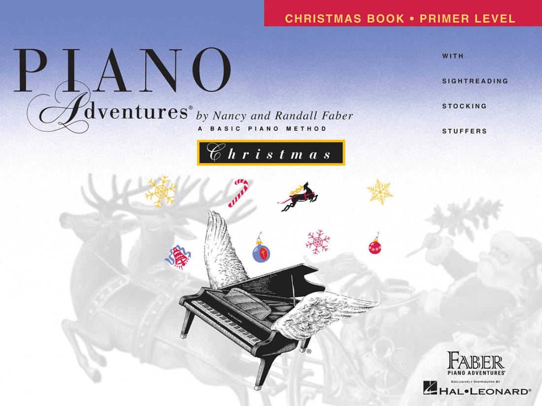 Piano Adventures Christmas, Primer Level - Faber - Piano - Book