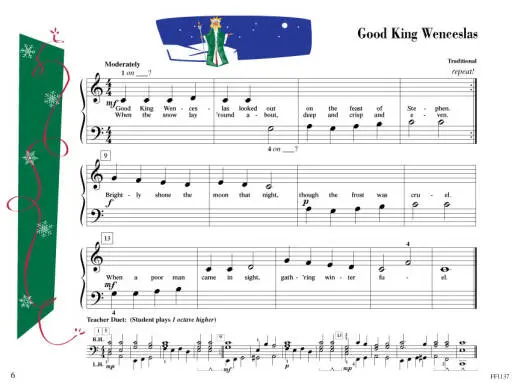 Piano Adventures Christmas, Primer Level - Faber - Piano - Book