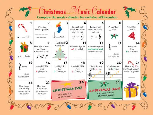Piano Adventures Christmas, Primer Level - Faber - Piano - Book