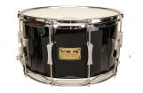 Pork Pie Percussion - 8x14 Maple Oak Snare Drum - Black