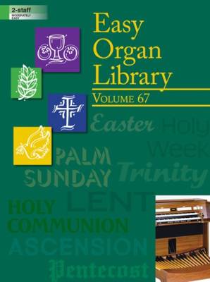 Easy Organ Library, Vol 67 - Organ 2-staff - Book