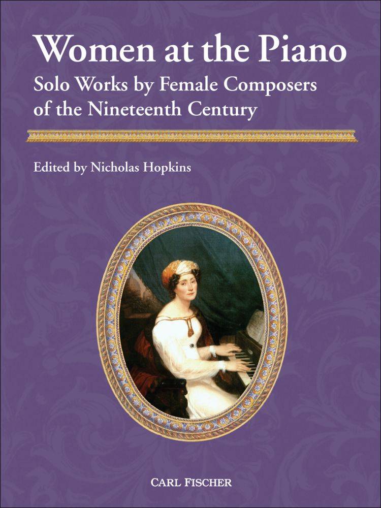 Women at the Piano: Solo Works by Female Composers of the Nineteenth Century - Hopkins - Book