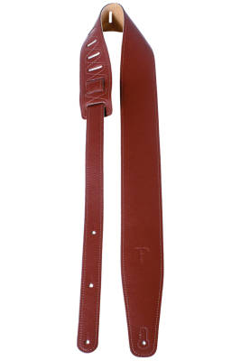 Perris Leathers Ltd - 2.5 Smooth Leather Guitar Strap - Brown