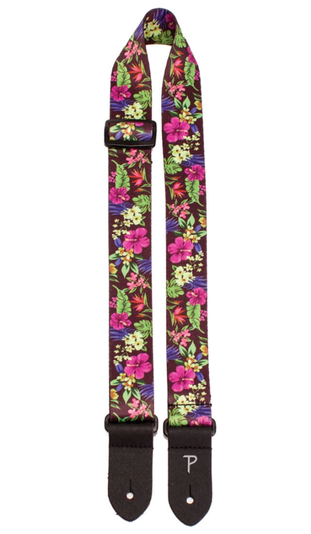 1.5\'\' Ukulele Strap w/ Flower Print