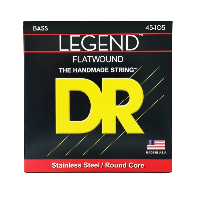 DR Strings - Hi Beam Flatwound Bass Strings - 45-105