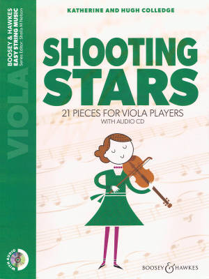 Boosey & Hawkes - Shooting Stars (21 Pieces for Viola Players) - Colledge/Colledge - Viola - Book/CD