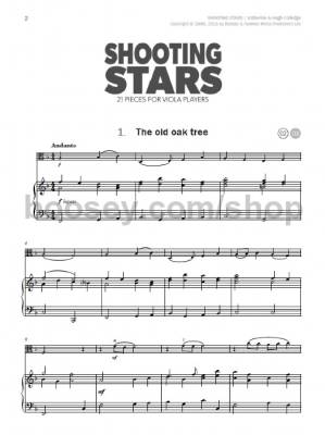 Shooting Stars (21 Pieces for Viola Players) - Colledge/Colledge - Viola - Book/CD