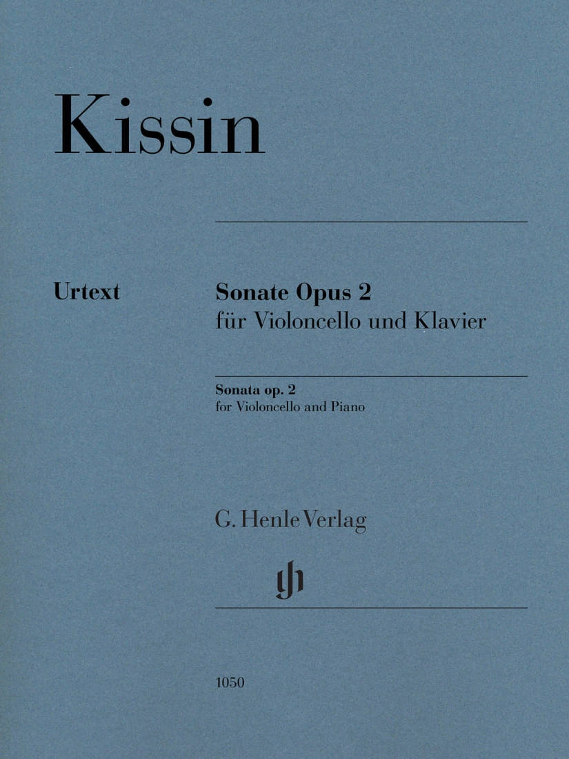 Sonata Op. 2 - Kissin/Isserlis - Cello/Piano - Sheet Music