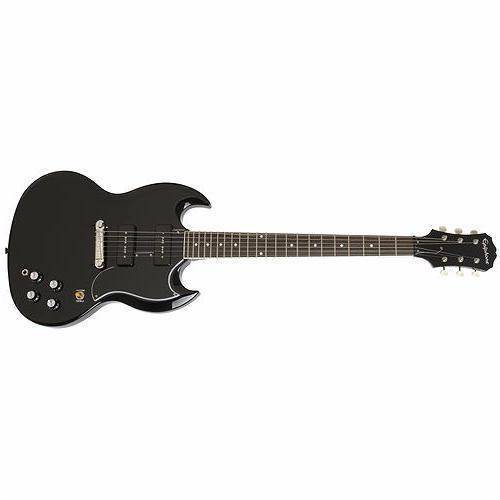 Epiphone '61 SG With P90's - Ebony | Long & McQuade