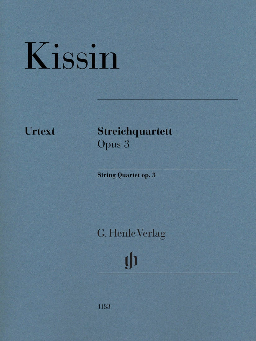 String Quartet op. 3 - Kissin - Parts Set