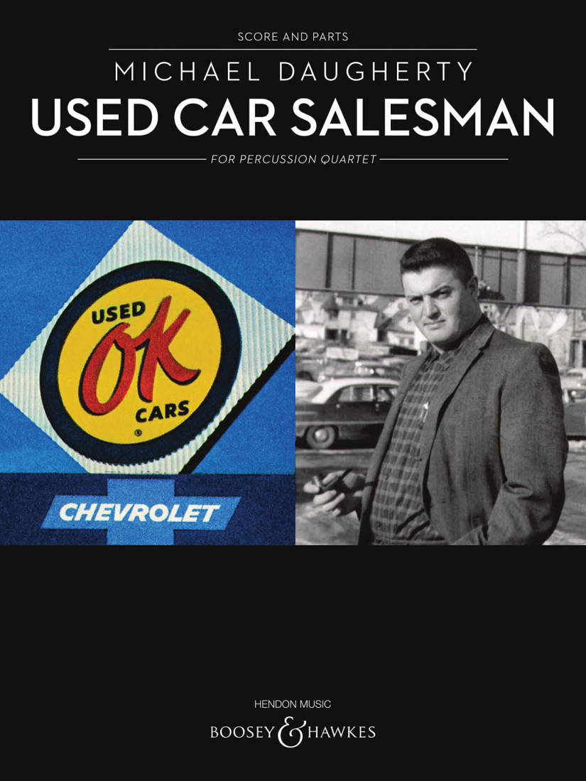 Used Car Salesman - Daugherty - Percussion Quartet