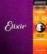 Elixir Strings - NANOWEB Phosphor Bronze 12-53 Light Acoustic Strings