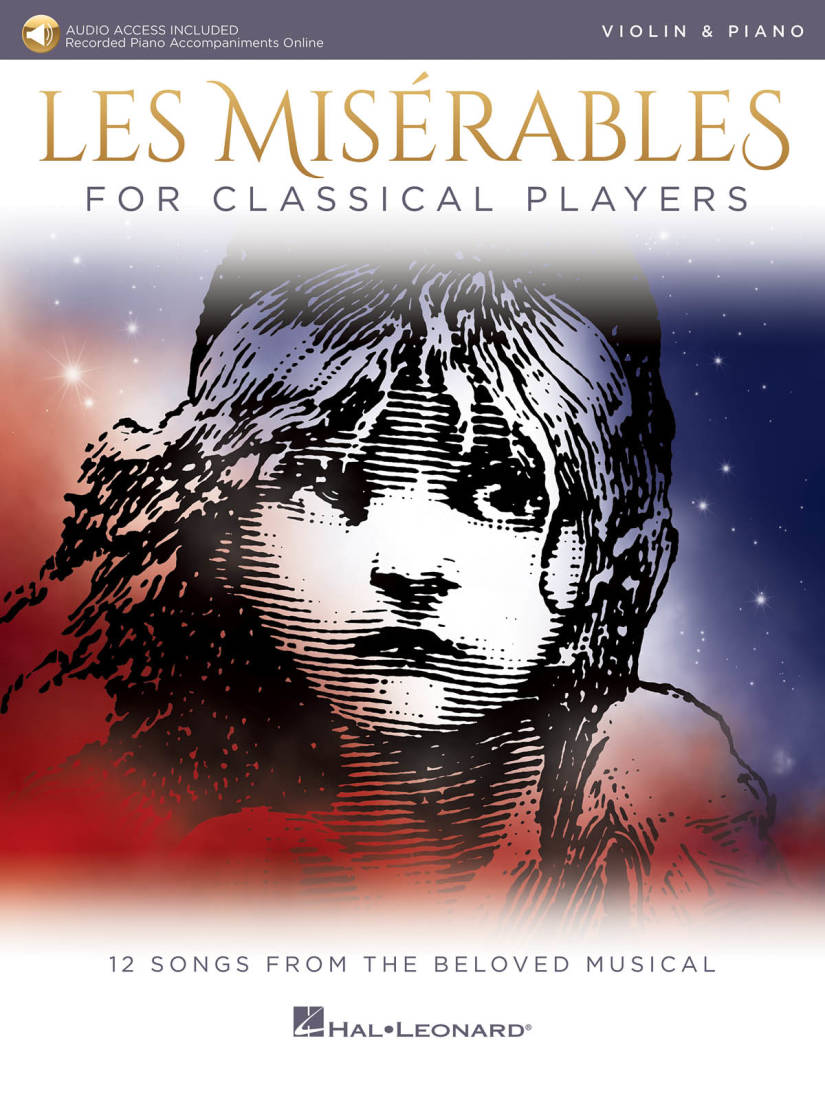 Les Miserables for Classical Players - Schonberg/Boublil - Violin/Piano - Book/Audio Online