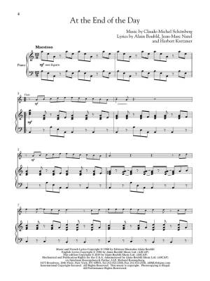 Les Miserables for Classical Players - Schonberg/Boublil - Flute/Piano - Book/Audio Online