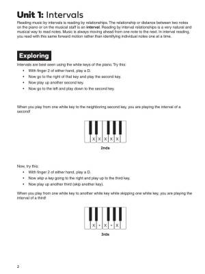 Piano Interval Workbook - Sale - Piano - Book