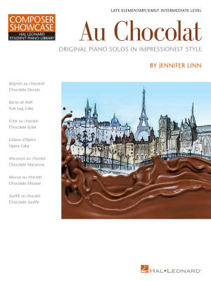 Hal Leonard - Au Chocolat: Original Piano Solos in Impressionist Style - Linn - Piano - Book