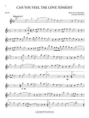 The Lion King for Flute: Instrumental Play-Along - Book/Audio Online