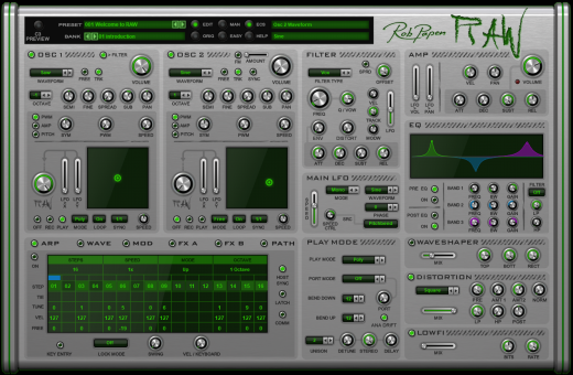 RAW Virtual Synthesizer - Download
