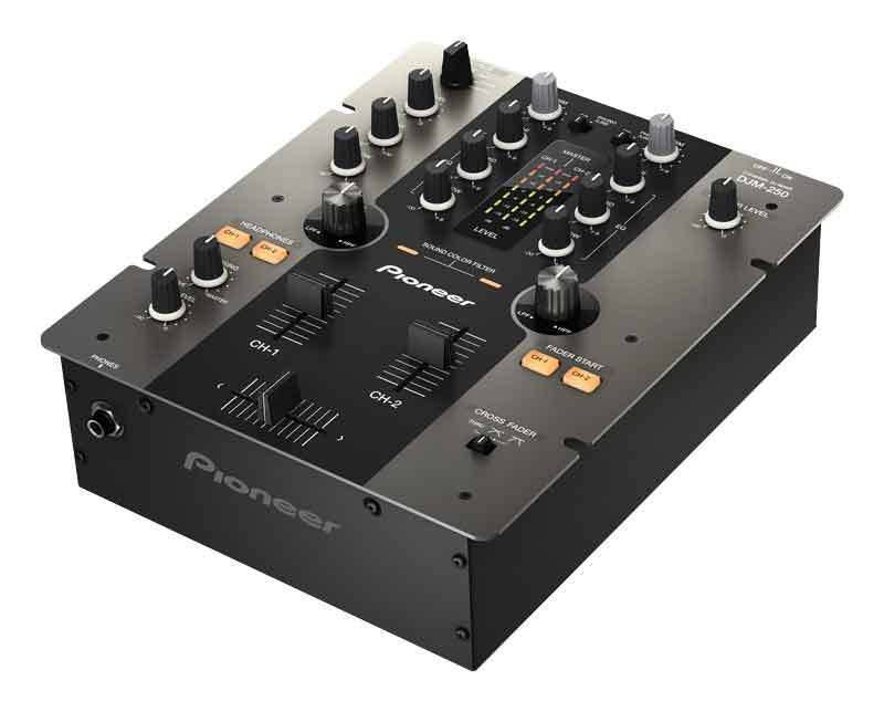 Pioneer DJ - DJM-250 - 2-Channel DJ Mixer - Black