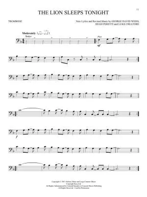 The Lion King for Trombone: Instrumental Play-Along - Book/Audio Online