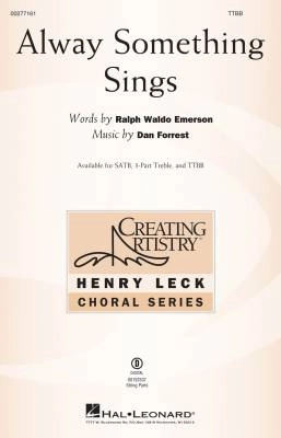 Hal Leonard - Always Something Sings - Emerson/Forrest - TTBB