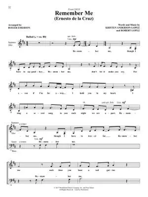 Disney Songs: Sing with the Choir Volume 18 - Book/Audio Online