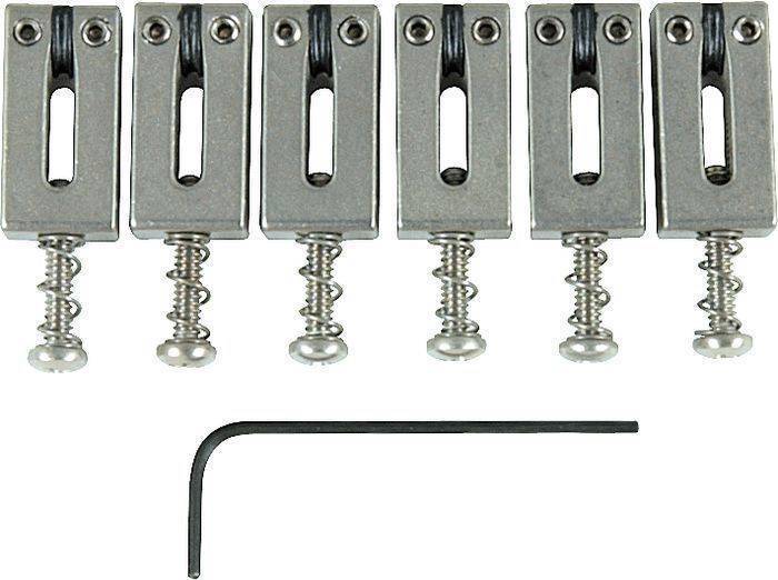 String Saver Saddles - Stainless Steel for Import Strats