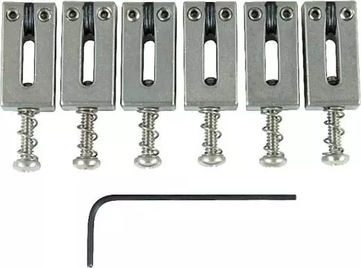 Graph Tech - String Saver Saddles - Stainless Steel for Import Strats