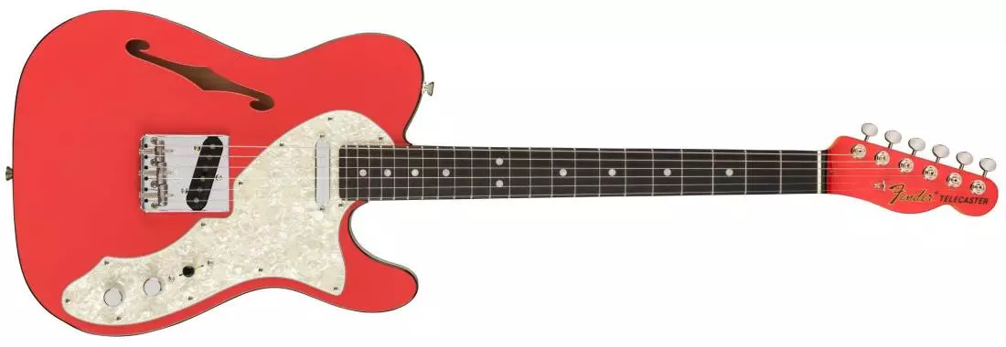 Limited Edition US Two Tone Telecaster, Ebony Fingerboard - Fiesta Red