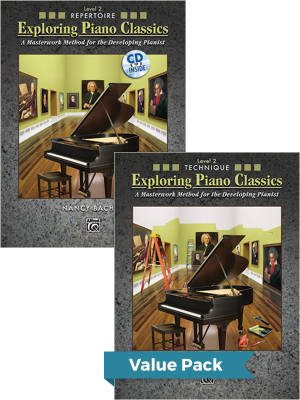 Exploring Piano Classics, Level 2 (Value Pack) - Bachus - Books/CD