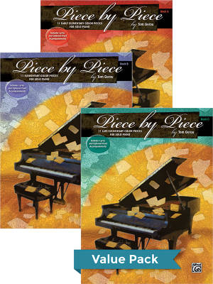 Alfred Publishing - Piece by Piece, Books A-C (Value Pack) - Gerou - Piano - Livres