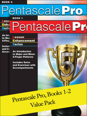 Alfred Publishing - Pentascale Pro, Books 1-2 (Value Pack) - Bober - Piano - Books