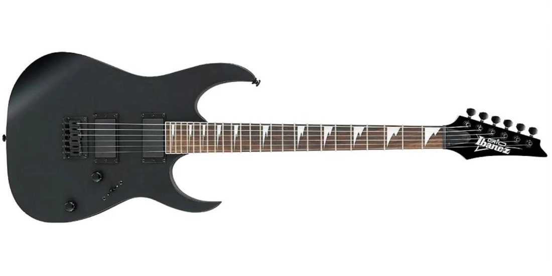 GRG121DX Gio RG 6-String Electric Guitar - Black Flat