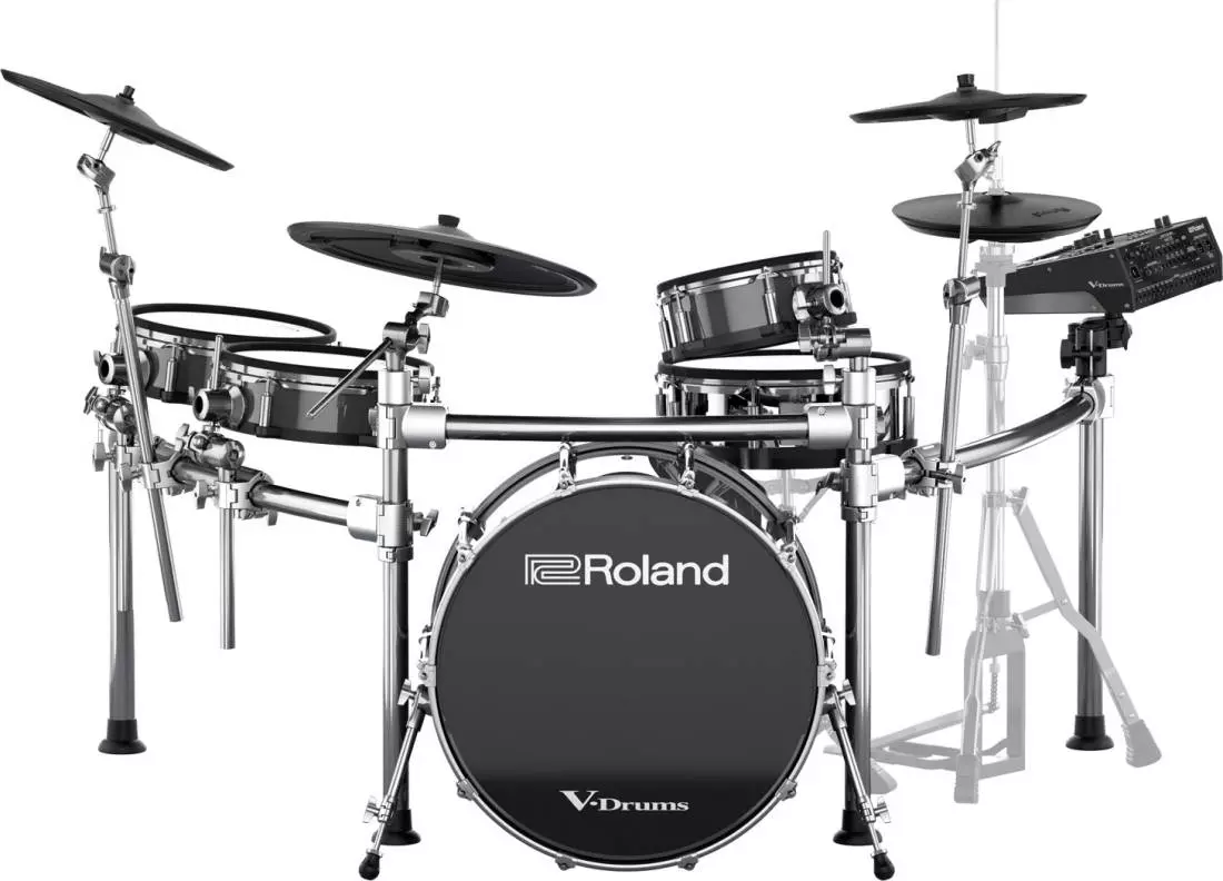 TD-50KVXS V-Drum Kit w/KD-220 Bass Drum and MDS-STG Stand