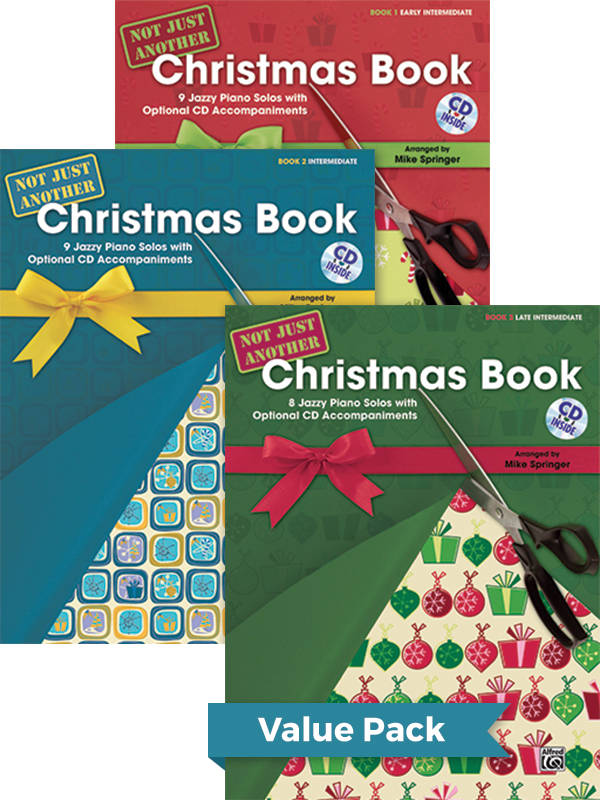 Not Just Another Christmas, Book 1-3 (Value Pack) - Springer - Piano - Books/CDs