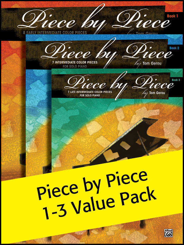 Piece by Piece, Books 1-3 (Value Pack) - Gerou - Piano -  Books