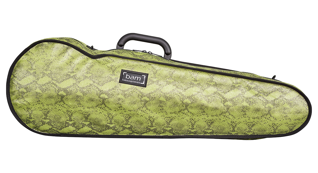 Hoody for Hightech Contoured Violin Case - Snake Green