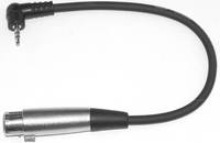 Link Audio Mini-Jack TRS-M to XLR-F Angled Cable - 6 foot