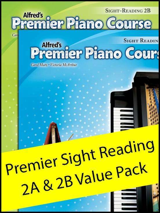 Premier Piano Course, Sight Reading, Books 2A & 2B (Value Pack) - Matz/McArthur - Piano - Books
