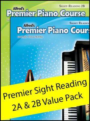 Alfred Publishing - Premier Piano Course, Sight Reading, Books 2A & 2B (Value Pack) - Matz/McArthur - Piano - Books