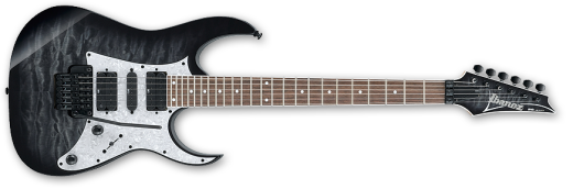 Ibanez RG350QMZ TGB - Quilt Trans Gray Burst | Long & McQuade