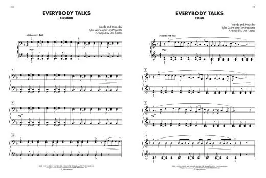 Current Hits for Two, Books 1-3 (Value Pack) - Coates - Piano Duet (1 Piano, 4 Hands) - Books