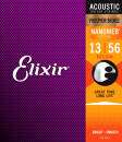 Elixir Strings - NANOWEB Phosphor Bronze 13-56 Medium Acoustic Strings