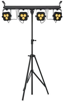 4Bar LT QuadBT Bluetooth Enabled Lighting System with Tripod, Bag and Footswitch