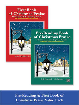 Alfred Publishing - Pre-Reading & First Book of Christmas Praise (Value Pack) - Kowalchyk/Lancaster - Piano - Books